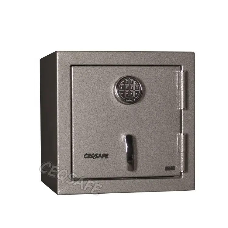 CEQSAFE High-end Hotel Home Room Biometric Fingerprint Fireproof Safe Lock Box