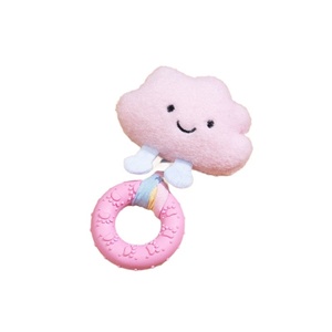 Jouet à mâcher résistant aux morsures pour chiens et chats, balle couineuse pour <span class=keywords><strong>la</strong></span> dentition et le nettoyage des dents, idéal pour Golden Retriever, design Teddy - Fournitures pour animaux de compagnie - Product Image 1