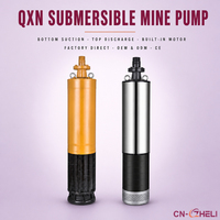 Pompa Air Limbah Submersible ZHELI 15KW 20HP QXN untuk Tambang Batubara 50m 80m3 Per Jam Saluran Keluar 100mm 3000rpm untuk Distributor