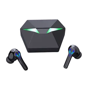 2023 Baru Keren Kontrol Sentuh Nirkabel Bluetooth Earphone Permainan Earbud Suara Stereo TWS Headset Travel In-Ear Nirkabel