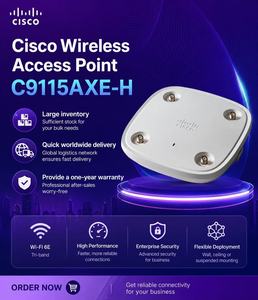 จุดเชื่อมต่อไร้สายสำหรับใช้งานภายนอกอาคารระดับองค์กร C9115AXE-H Wi-Fi 6 - Product Image 5