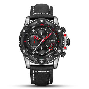 Reloj Deportivo de Cuarzo para Hombre, Función de Cronógrafo Multipunto, Resistente al Agua - Product Image 1