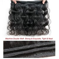 Fournisseur Alibaba Gold, cheveux vierges brésiliens Remy, 100% cheveux humains, vente en gros