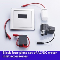 Électrovanne de panneau de détection moderne pour toilettes spas douche Rooms-6V transformateur accessoires en gros vanne de rinçage d'urinoir