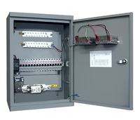 Panneau en acier inoxydable, distribution d'énergie industrielle basse tension, 1/2/3 phases, 200A, 8 prises, fonction de commutation, verrouillage intelligent, IP65