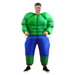 Disfraz Inflable de <span class=keywords><strong>Hulk</strong></span> Verde para Adulto, Traje de Cosplay de Mascota Unisex para Halloween - Product Image 3