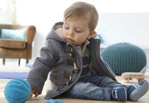 Infante appena nato del bambino del cardigan giacca con cappuccio di pelliccia di inverno capretti del cappotto giacca a vento giacca di pelliccia del faux - Product Image 5