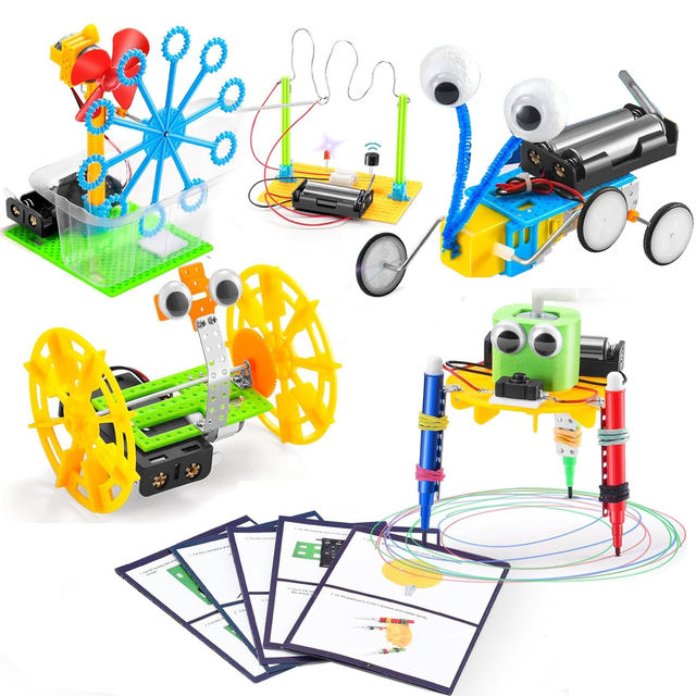 2026 Hot Trend STEM Robotics Kits for Kids Science Engineering Toy Stem Education Robot Kit Stem Toys for Kids