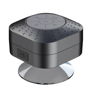 Mini altavoz <span class=keywords><strong>BT</strong></span> inalámbrico de ducha USB inteligente de alta calidad, ventosa LED RGB flotante impermeable para exteriores para ordenador de casa - Product Image 1