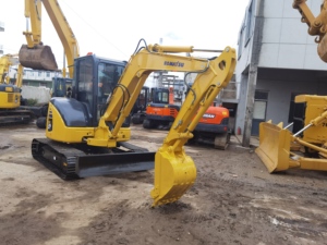 Precios baratos Excavadoras usadas Komatsu usado de segunda mano, excavadora barata con motor de segunda mano, excavadora de orugas de 2. ª mano, de 2. ª generación, de 2. ª clase - Product Image 4