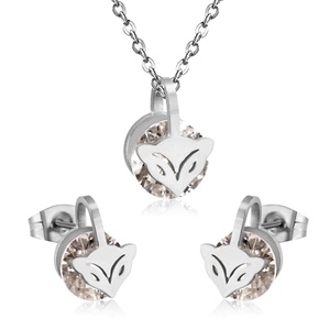 Conjuntos de Joyería de Cristal, Collares y Aretes de Oro Italiano, Accesorios de Joyería para Mujer - Product Image 5