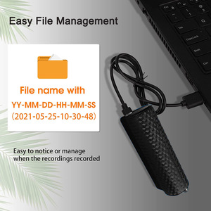 Aomago <span class=keywords><strong>Dictaphone</strong></span> Ghi Âm Giọng Nói Máy Ghi Âm Mini Thời Gian Chờ Siêu Dài - Product Image 5