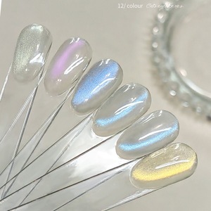 LADAI Twilight <span class=keywords><strong>Saga</strong></span> เจลทาเล็บคริสตัลแคทอาย 12 สี โปร่งแสง ออโรร่า แม่เหล็ก ยูวี เจล ชุดทำเล็บ - Product Image 3