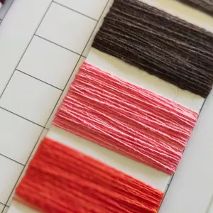 ZENGLONG yarn 16Nm 100% polyester weaving colors fancy thread flat knitting machine fleece cashmere wool yarns for wholesale