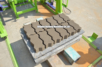 Machine automatique de fabrication de blocs de construction QT4-15, machine de fabrication de briques en béton