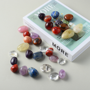 <span class=keywords><strong>Pierre</strong></span> à rouler en gros Pierres de guérison en cristal naturel Pierres dégringolées pour la décoration intérieure - Product Image 4