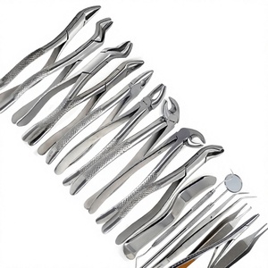 Kit d'instruments chirurgicaux dentaires professionnels en acier inoxydable BK Industries, 86 pièces : forceps, élévateurs, détartreurs, miroir - Product Image 3