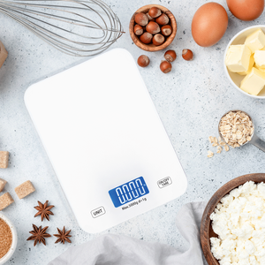 Bilancia per alimenti da cucina digitale Lcd elettronica in acciaio inossidabile ad alta precisione 5kg 11lb calda - Product Image 2