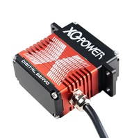 Moteur servo numérique sans balais à couple élevé XQ-Power S9150D 100KG/150KG pour robots industriels, drones et pièces d'avions RC (Métal)