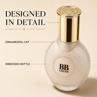 Fond de teint BB crème waterproof 24h Seven Girl, correcteur professionnel, maquillage de luxe, flacon orné, fournisseur en gros
