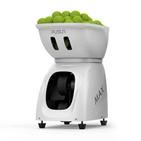 Lanceur de balles de padel professionnel Elite PUSUN, robot de service automatique pour l'entraînement au tennis, vitesse et rotation variables