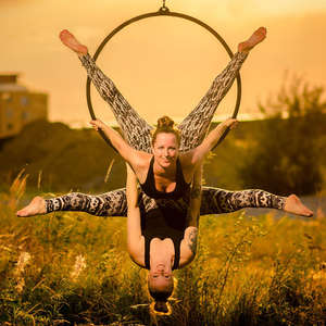 85cm/90cm <span class=keywords><strong>cerceau</strong></span> Lyra aérien entièrement résistant avec accessoires <span class=keywords><strong>cerceau</strong></span> aérien de danse en acier inoxydable - Product Image 6