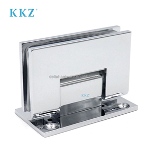 Herraje de latón de alta resistencia para Europa y América del Norte, con abrazadera de bisagra y manija ajustable para puertas de vidrio de <span class=keywords><strong>ducha</strong></span> de 180 y 90 grados - Product Image 3
