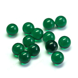 China Online Shopping Cheap Cabochon <strong>Emerald</strong>/Green <strong>Round</strong> Glass <strong>Beads</strong> - Product Image 5