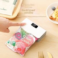 Mini-scelleuse thermique portable pour sachets en plastique, machine à sceller manuelle pour snacks, emballage alimentaire, gadget pour la maison et les voyages