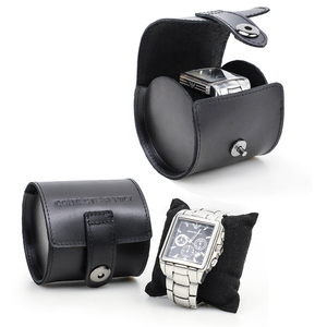 Biểu Tượng Tùy Chỉnh Retro Phong Cách Da Trường Hợp Du Lịch Xách Tay Handmade Đồng Hồ Duy Nhất Cuộn Hiển Thị Hộp Lưu Trữ Với Phong Cách Retro Cf1125 - Product Image 5