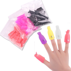 10pcs Reusable Plastic UV Gel Nail Polish Remover Clips Soak Off Cap Clamps for Manicure Salon Use - Product Image 6