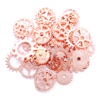 Nouveau 50g 10 Couleur Petite Taille 8-25mm Alliage de Zinc Mélange Alliage Mécanique Steampunk Cogs & Gears Diy Accessoires