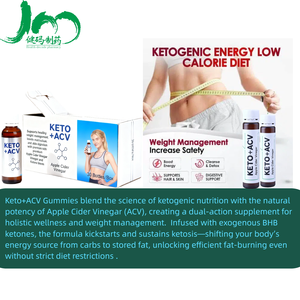 Goma Vegana KETO para Perda de Peso com Vinagre de Maçã, Queimador de Gordura Vegano, Líquido Oral para Metabolismo Rápido - Product Image 4