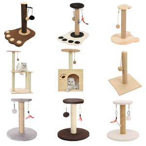 Rascador y Estructura de Escalada para Gatos de Sisal Sostenible con Madera Maciza para Afilar los Dientes y Hacer Ejercicio, Diseñado a Medida para Gatos - Product Image 1