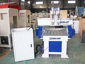 Nhà máy bán hàng trực tiếp của nhỏ dual-trục chính <span class=keywords><strong>CNC</strong></span> <span class=keywords><strong>Router</strong></span>, mà có thể được sử dụng để sản xuất khuôn mẫu, Mặt dây chuyền quà boxespuzzles, vv. - Product Image 2