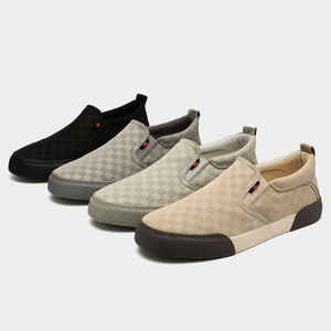 Zapatos de Lona Ligeros y Transpirables para Hombre, Otoño, Nueva Moda, Diseño Color Block, Casuales, de Caña Baja - Product Image 2