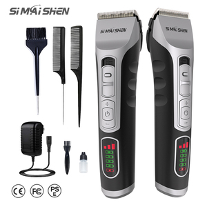 Tondeuse à cheveux électrique professionnelle SiMAiSHEN-X12-D OEM KC certifiée, pour barbier, coupe-bordures, 2200 mAh - Product Image 1