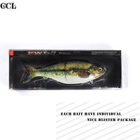 17.8CM 82G Seabass Crank Glide Leurre Naufrage Leurres De Pêche Artificiels Appâts 2 Segments Multi Jointed Swimbait