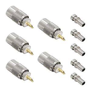 Conector UHF Macho Tipo Soldadura PL259 para Cable Coaxial RG58 - Product Image 2