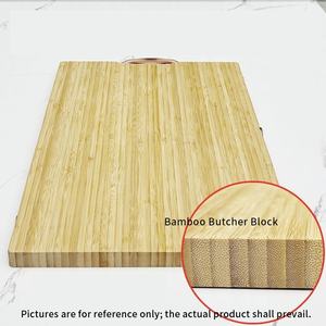 Planche à découper en <span class=keywords><strong>bambou</strong></span> extra large, vente chaude, accessoires de cuisine en gros, ensemble de planches à découper de qualité supérieure pour la cuisine - Product Image 5