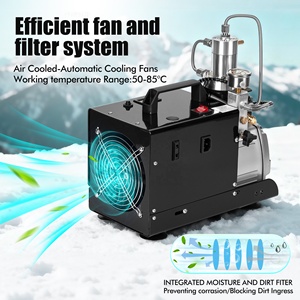 TUXING Original Production Manual Stop 4500psi 300bar High Pressure 220V 110V Snorkeling Paintball Hunting PCP <strong>Air</strong> <strong>Compressors</strong> - Product Image 4