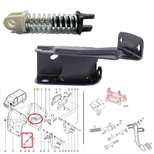 Soporte para Portaequipajes de Mercedes Europe Van, Acero, 7701053596 46511-00QAB 7701208109 4658700QAB - Product Image 1