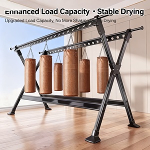 Séchoir à linge pour intérieur et <span class=keywords><strong>extérieur</strong></span>, cordes à linge en <span class=keywords><strong>aluminium</strong></span> pour vêtements - Product Image 4