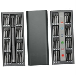 <span class=keywords><strong>GLEDE</strong></span> Kit de tournevis électrique rechargeable pour réparation d'ordinateur portable et de téléphone portable OEM personnalisable - Product Image 1