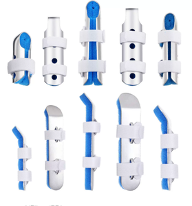 Hkjd Gebroken Vingers Rechttrekken Artritis Vingerspalk Metalen Vingersteun Knokkelstabilisator Met Zacht Schuim Interieur - Product Image 4