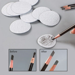 Papel de Lija para Delineador de Cejas, 100 Piezas, Papel de Lija para Maquillaje PMU, para Delineador de Cejas y Labios - Product Image 2