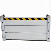 Barreras Desmontables Contra Inundaciones MEISHUO, Puertas Antiinundaciones, Barreras de Prevención de Inundaciones, Puertas de Defensa Contra Inundaciones, Barrera de Puerta Contra Inundaciones