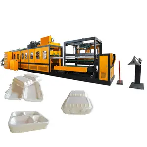 Disposable take away pizza tray cup food container making machine