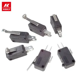 Đài Loan Đài Loan thương hiệu cao chất lượng cao 10a Micro Switch vs10n05 lò xo dài VANE ròng rọc VS loạt Điện áp tối đa 250VAC kích thước nhỏ