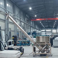 CY-MACH chargeur de convoyeur à vis en acier inoxydable de haute qualité utilisé pour la construction directe de poudres de lavage de poudre de grain en usine